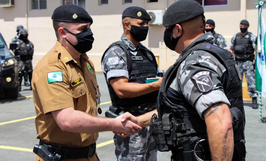 BOPE comemora 10 anos de criação com entrega de medalhas em Curitiba