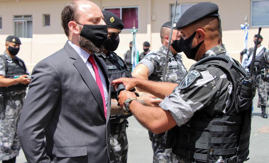 BOPE comemora 10 anos de criação com entrega de medalhas em Curitiba