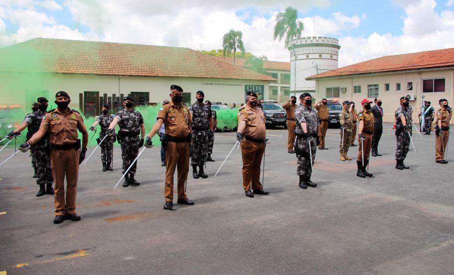 BOPE comemora 10 anos de criação com entrega de medalhas em Curitiba