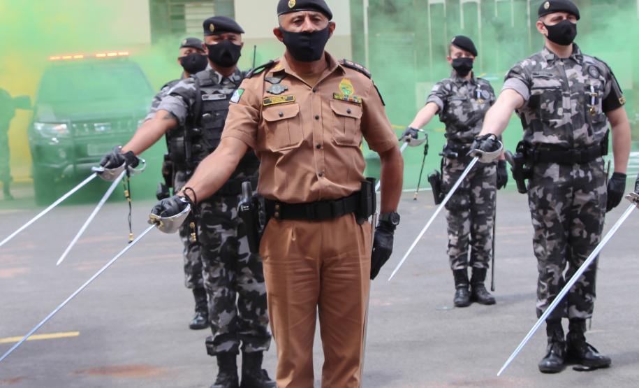 BOPE comemora 10 anos de criação com entrega de medalhas em Curitiba