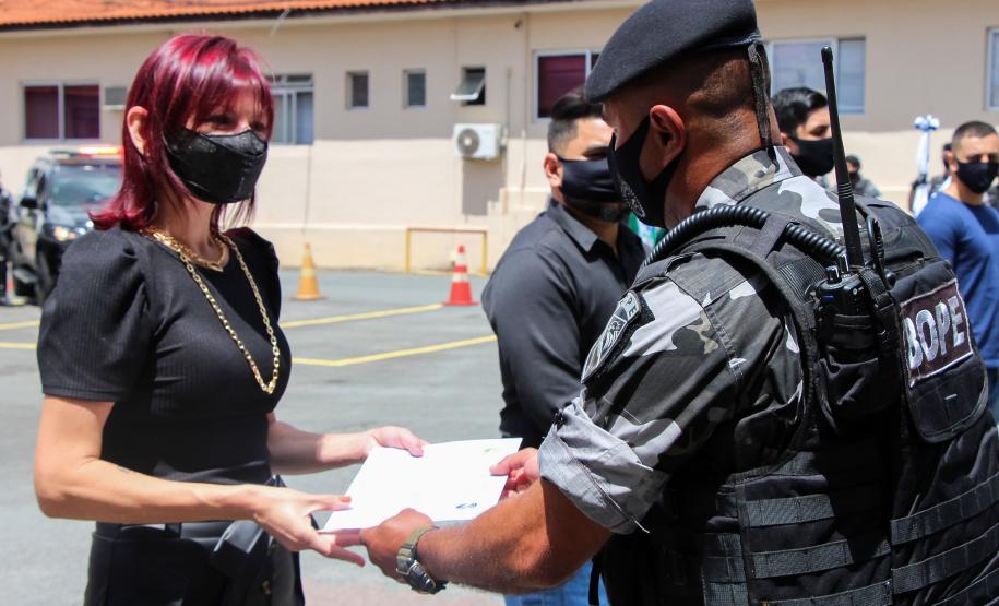 BOPE comemora 10 anos de criação com entrega de medalhas em Curitiba