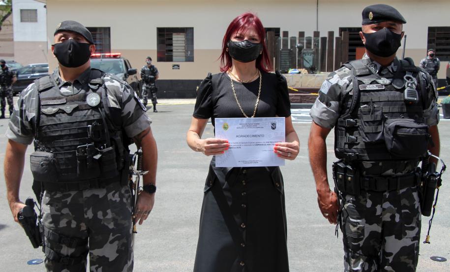 BOPE comemora 10 anos de criação com entrega de medalhas em Curitiba