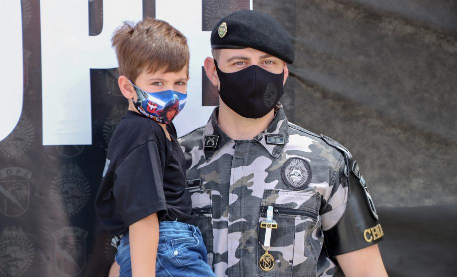 BOPE comemora 10 anos de criação com entrega de medalhas em Curitiba