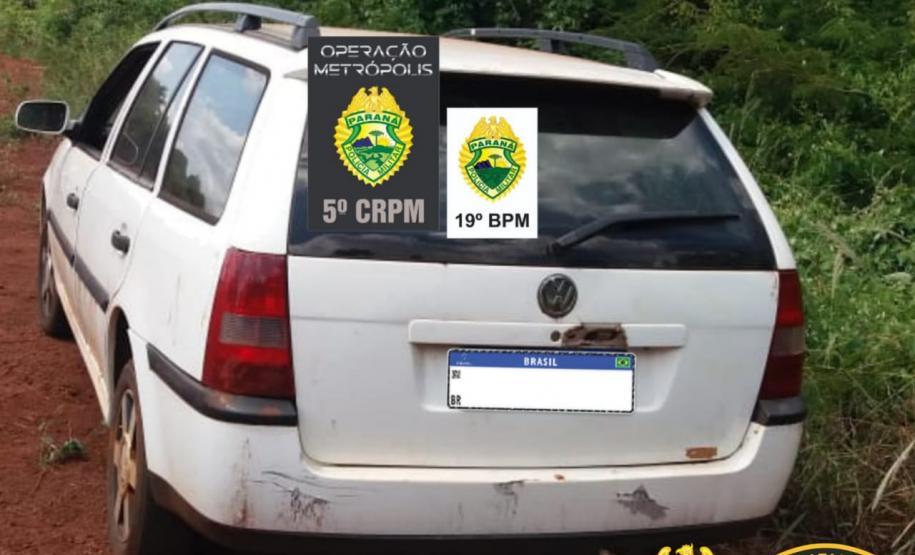 Veículos roubados e cigarros contrabandeados são apreendidos pela PM no Oeste pela Operação Metrópolis