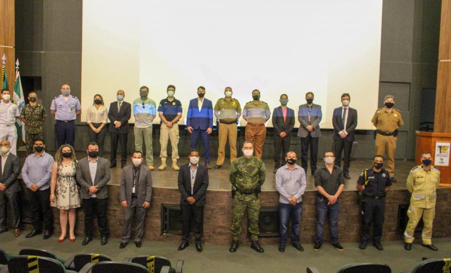 PM e Corpo de Bombeiros participam de reunião do GGIFron em Foz do Iguaçu
