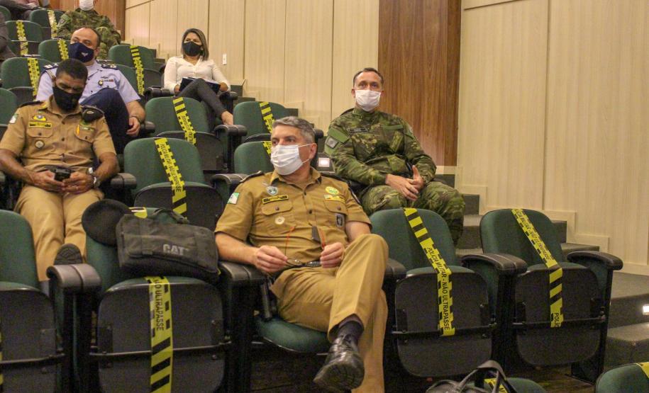 PM e Corpo de Bombeiros participam de reunião do GGIFron em Foz do Iguaçu