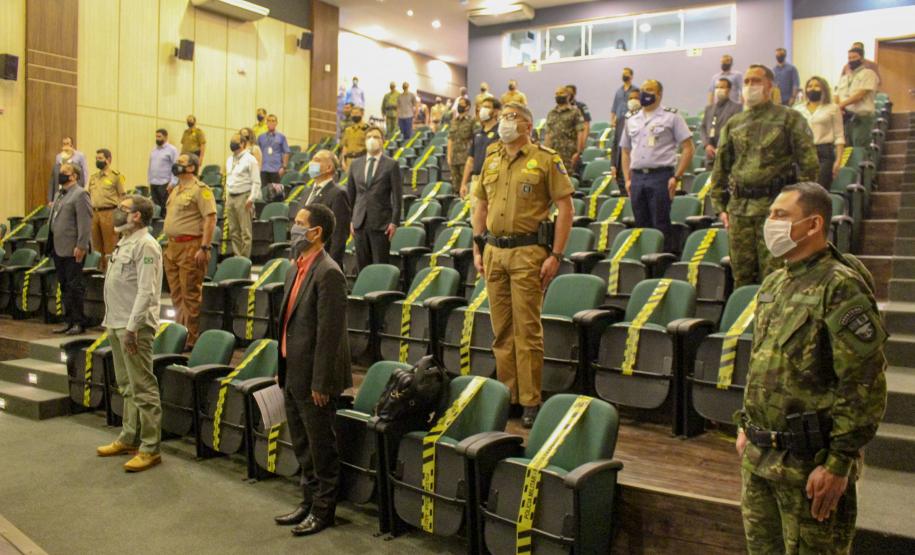 PM e Corpo de Bombeiros participam de reunião do GGIFron em Foz do Iguaçu