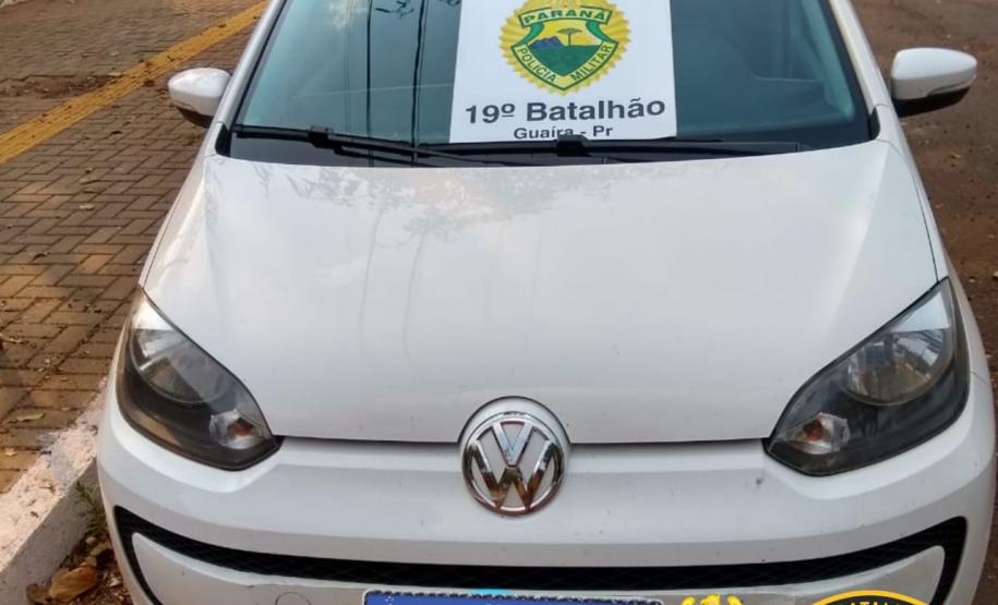 Em situações distintas, PM recupera dois veículos e apreende R$ 15 mil em contrabando