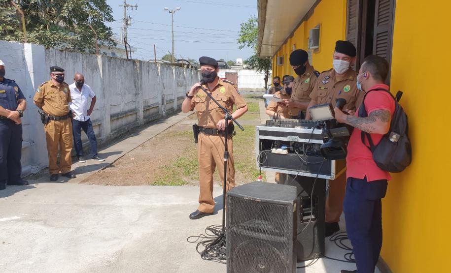 Veteranos da PM do Litoral passam a ter uma sala para atividades dentro de unidade da PM