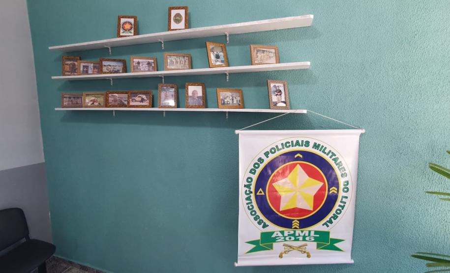 Veteranos da PM do Litoral passam a ter uma sala para atividades dentro de unidade da PM