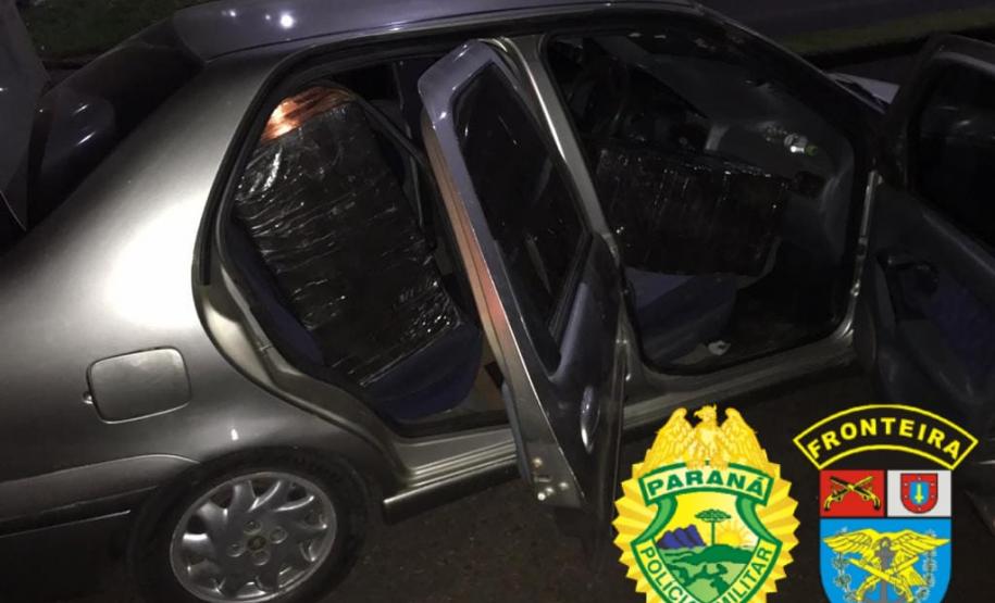 Durante a Operação Hórus, BPFron apreende mais de 3 mil essências de narguilé contrabandeadas em Foz do Iguaçu