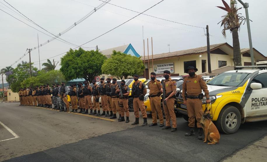 Operação Ogro Guaraní apreende 200 mudas de maconha e duas armas de fogo nos Campos Gerais