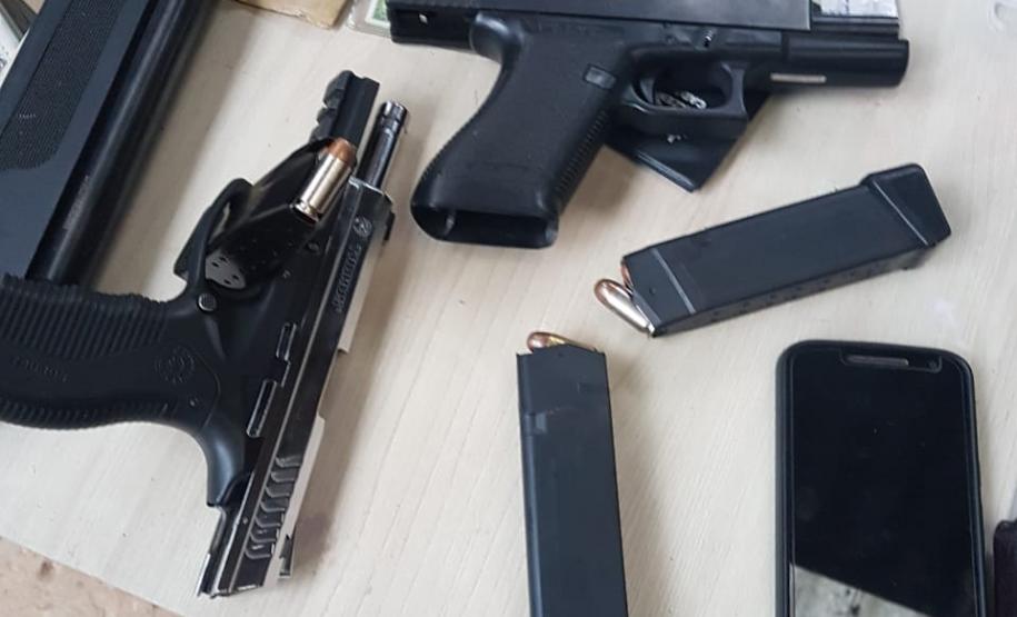 PM prende seis pessoas suspeitas de envolvimento com roubo de cargas e explosão de caixas eletrônicos em Contenda (PR)