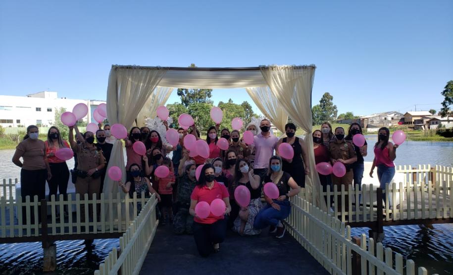 Batalhão da PM de Guarapuava (PR) promove atividade para policiais femininas na sede da unidade