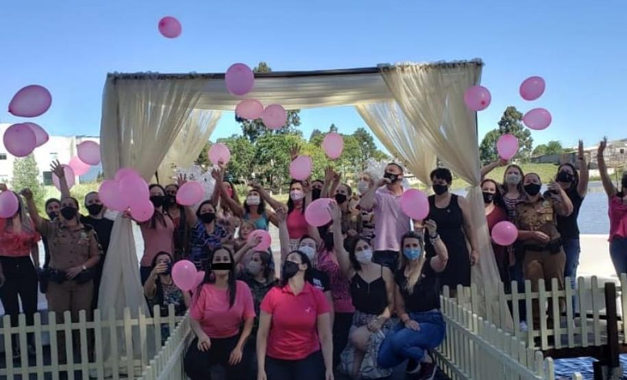 Batalhão da PM de Guarapuava (PR) promove atividade para policiais femininas na sede da unidade