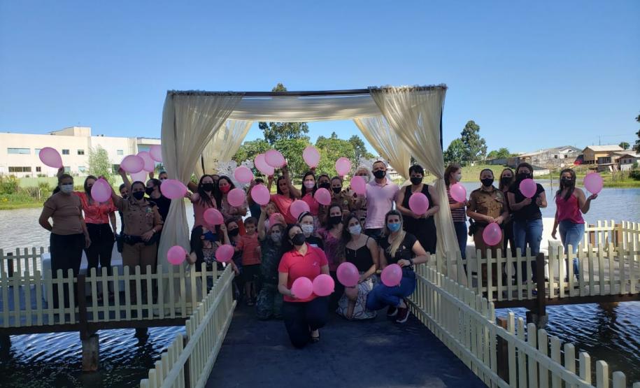 Batalhão da PM de Guarapuava (PR) promove atividade para policiais femininas na sede da unidade