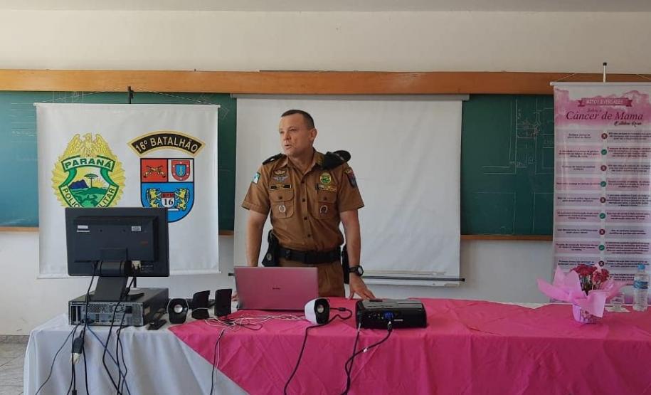Batalhão da PM de Guarapuava (PR) promove atividade para policiais femininas na sede da unidade