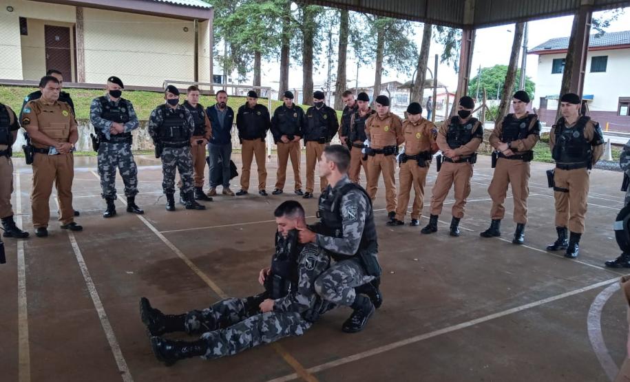 Policiais militares do Centro-Sul recebem treinamento sobre Atendimento Pré-Hospitalar Tático