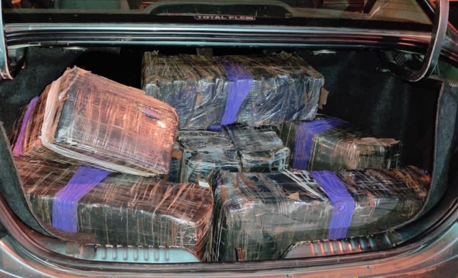 BPRv apreende mais de 380 quilos de maconha e recupera 27 toneladas de arroz durante o feriado de Finados