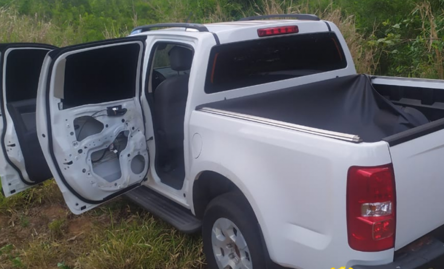 BPRv recupera caminhonete roubada no Oeste do estado