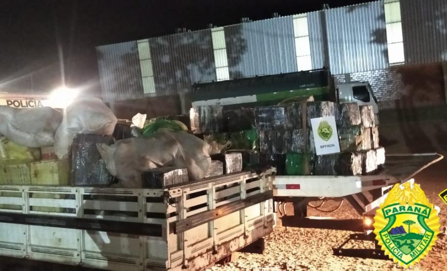 BPFron encontra quatro toneladas de maconha em chácara abandonada em Santa Helena (PR)