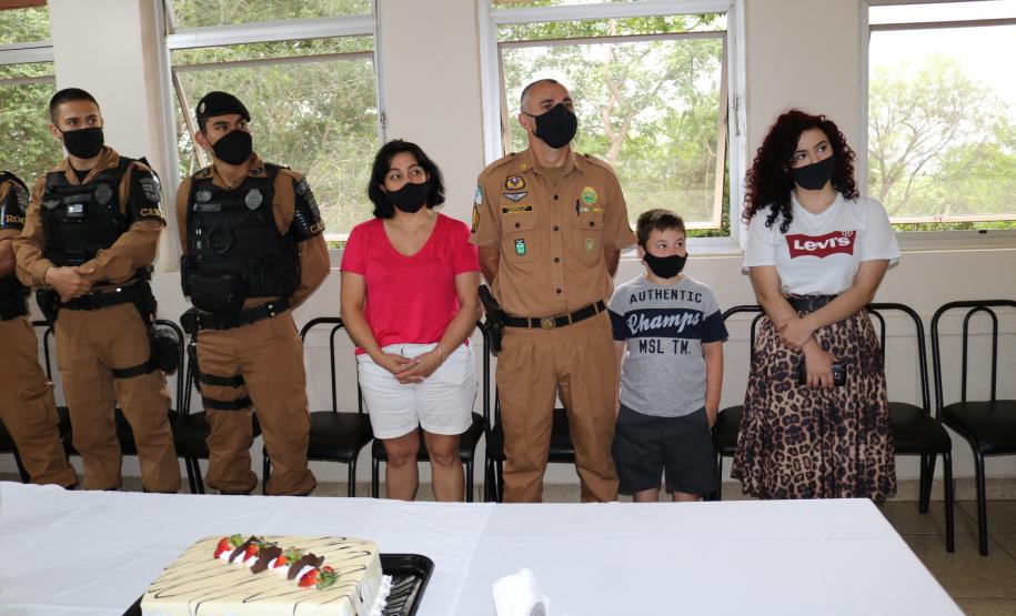 Ao completar 30 anos de serviço, policial militar é homenageado no Sudoeste do estado