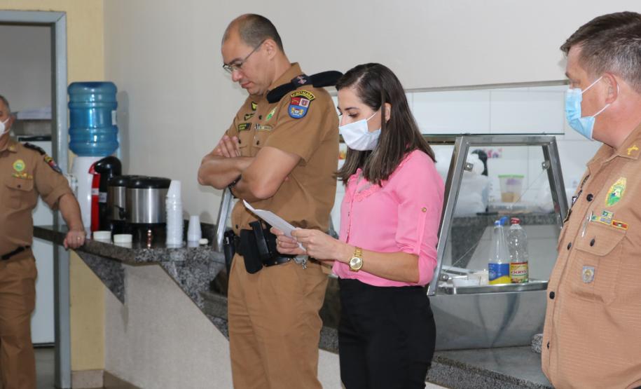 Ao completar 30 anos de serviço, policial militar é homenageado no Sudoeste do estado