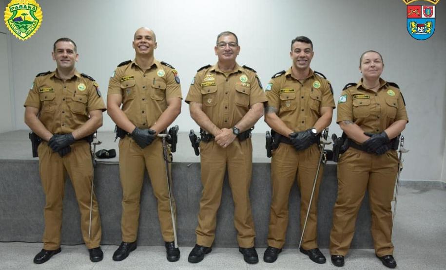 Batalhão dos Campos Gerais parabeniza oficiais promovidos ao primeiro posto