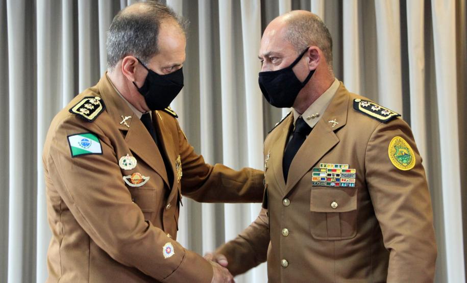 Subcomandante-Geral da PM é homenageado ao seguir para a Reserva Remunerada em Curitiba (PR)