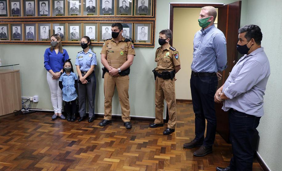 Policiais militares são homenageados pelos serviços prestados em Curitiba