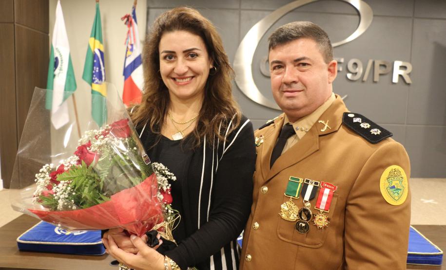 Durante solenidade, CEFID comemora 29 anos de criação com entrega de medalhas e troca de função em Curitiba