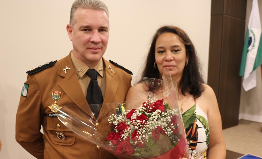 Durante solenidade, CEFID comemora 29 anos de criação com entrega de medalhas e troca de função em Curitiba