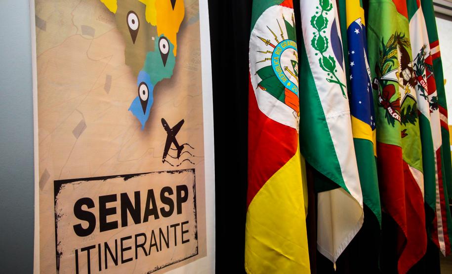 Polícia Militar do Paraná participa da abertura do Senasp Itinerante