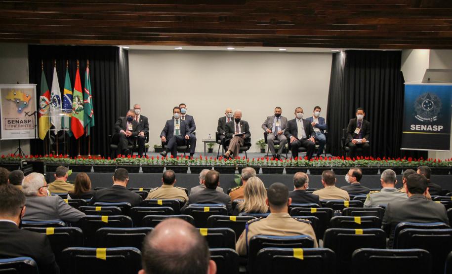Polícia Militar do Paraná participa da abertura do Senasp Itinerante