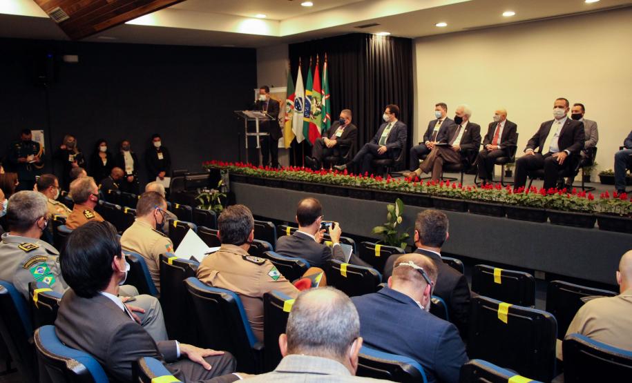 Polícia Militar do Paraná participa da abertura do Senasp Itinerante