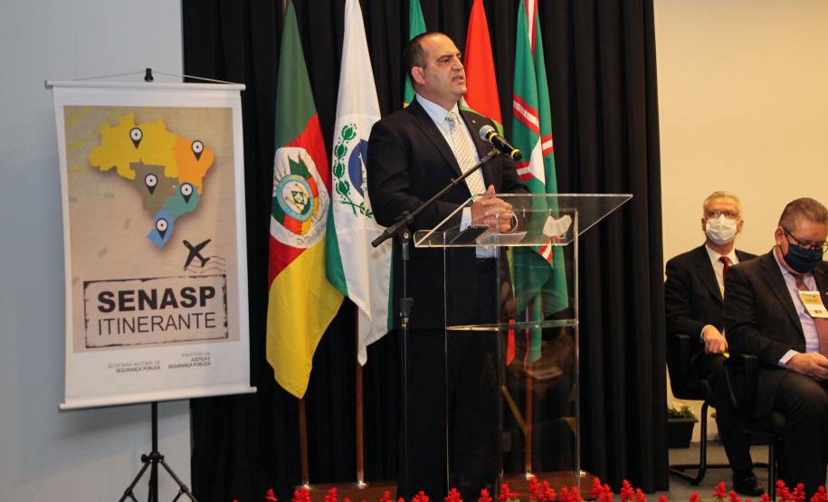 Polícia Militar do Paraná participa da abertura do Senasp Itinerante