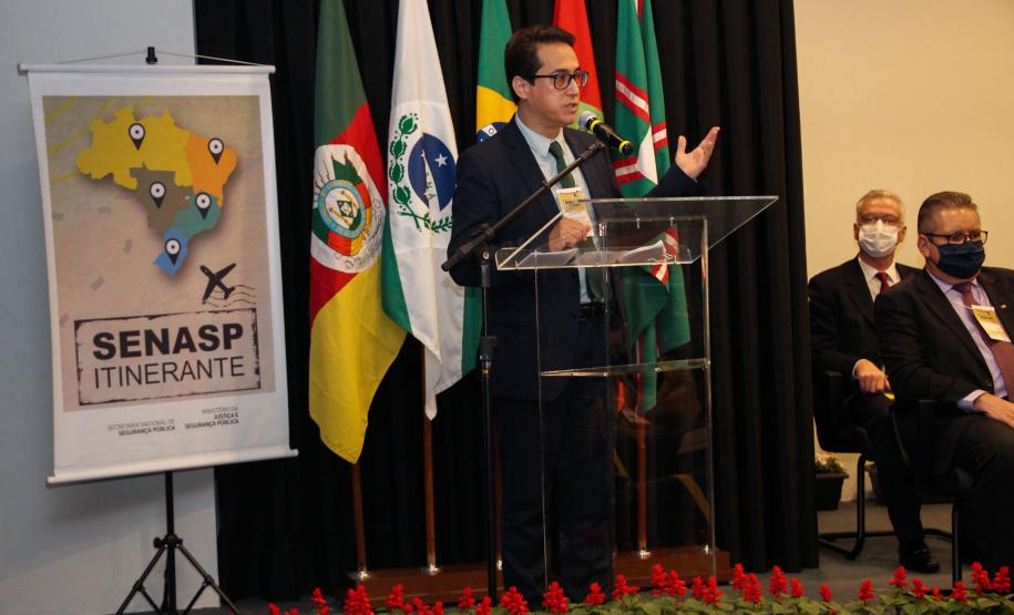 Polícia Militar do Paraná participa da abertura do Senasp Itinerante