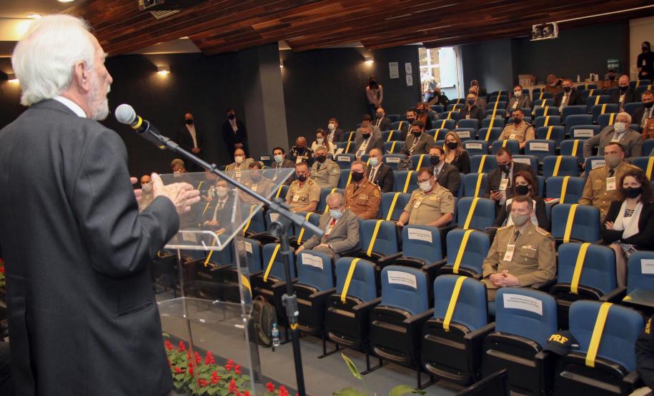 Polícia Militar do Paraná participa da abertura do Senasp Itinerante