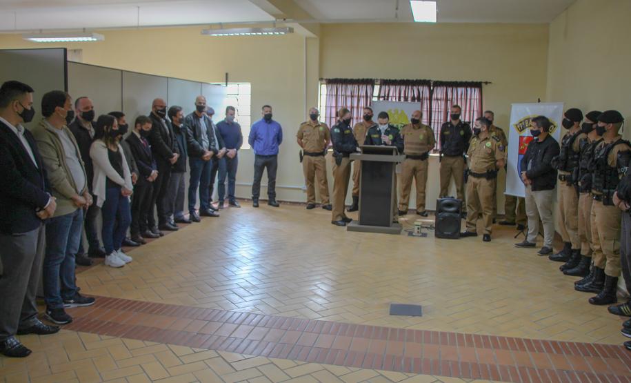 Pelotão de Trânsito do 17º Batalhão inaugura nova sede em São José dos Pinhais, na RMC