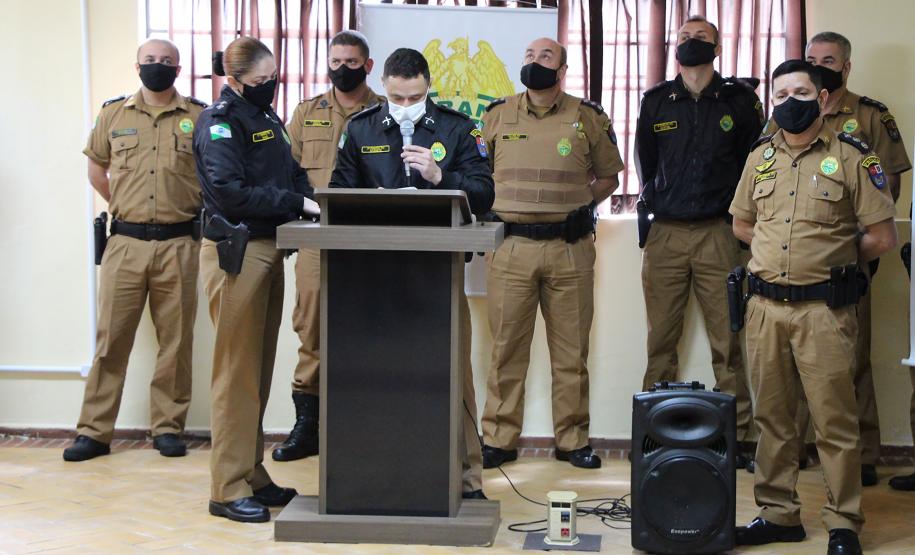 Pelotão de Trânsito do 17º Batalhão inaugura nova sede em São José dos Pinhais, na RMC