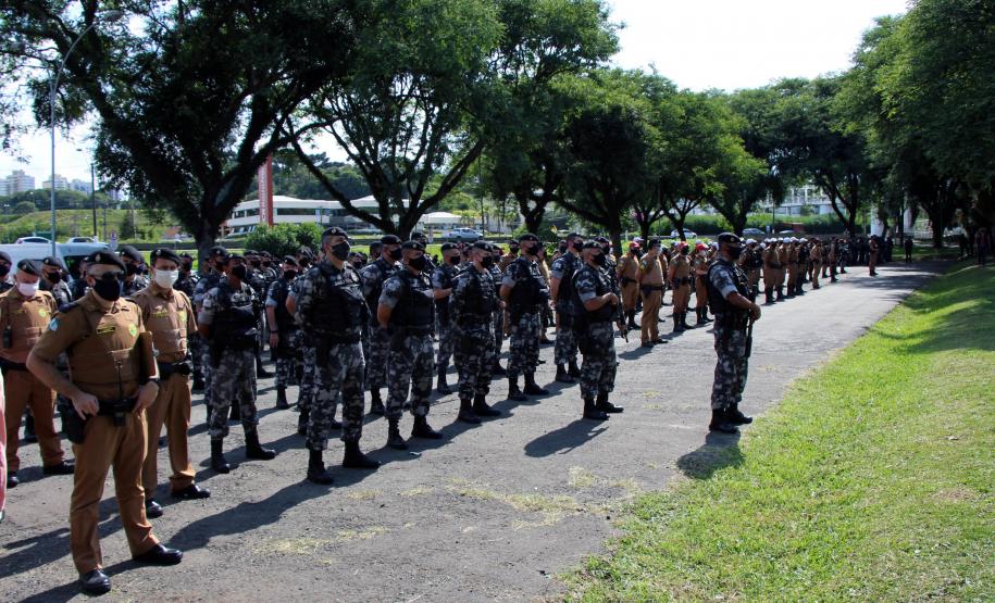 Polícias do Paraná se unem contra o crime com a megaoperação Sinergia