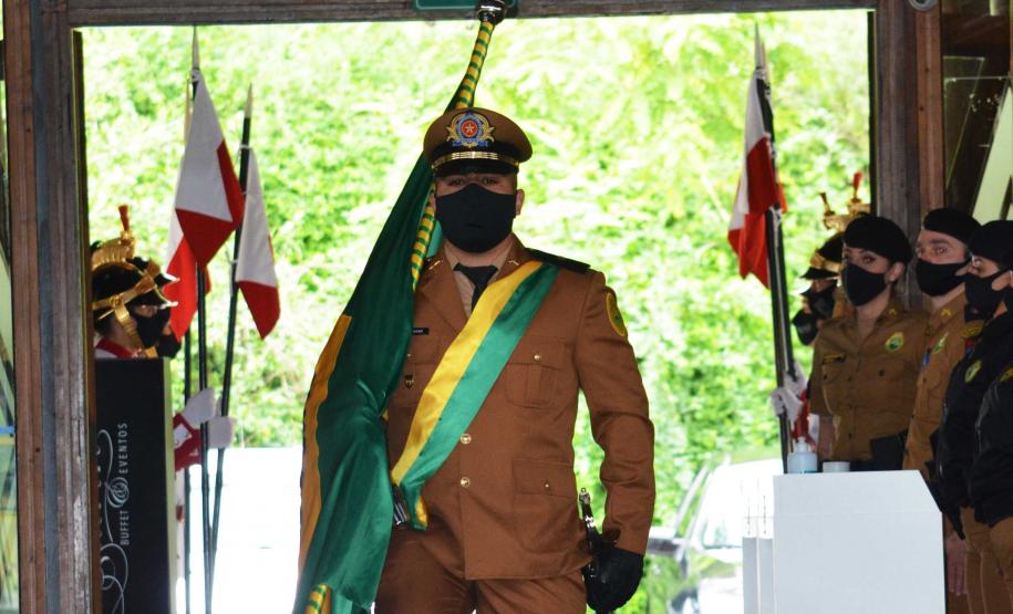 Batalhão da PM de Colombo, na RMC, celebra oito anos de criação com entrega de medalhas