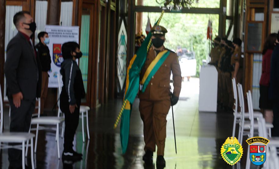 Batalhão da PM de Colombo, na RMC, celebra oito anos de criação com entrega de medalhas