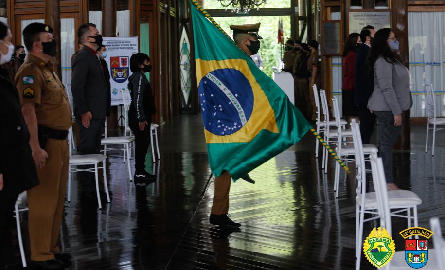 Batalhão da PM de Colombo, na RMC, celebra oito anos de criação com entrega de medalhas