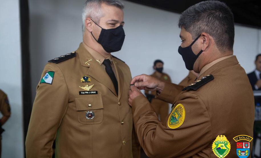 Batalhão da PM de Colombo, na RMC, celebra oito anos de criação com entrega de medalhas