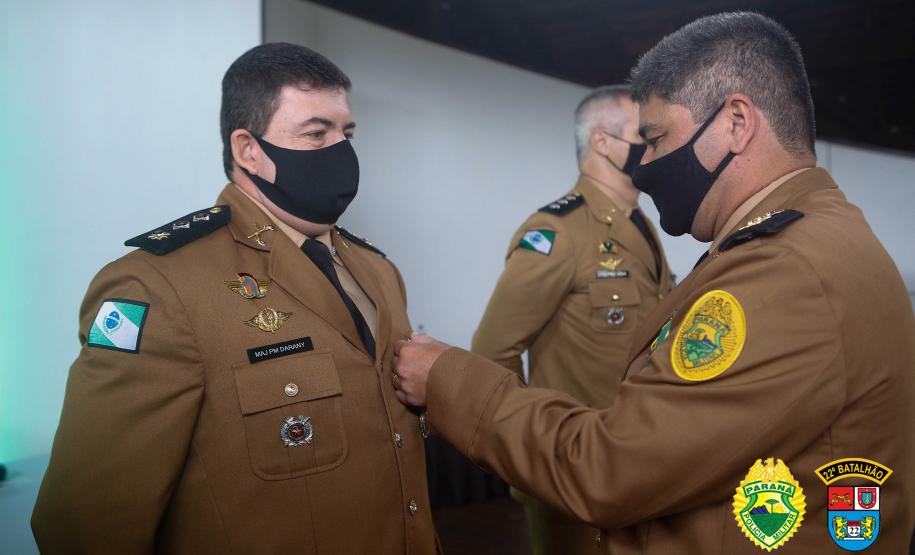 Batalhão da PM de Colombo, na RMC, celebra oito anos de criação com entrega de medalhas