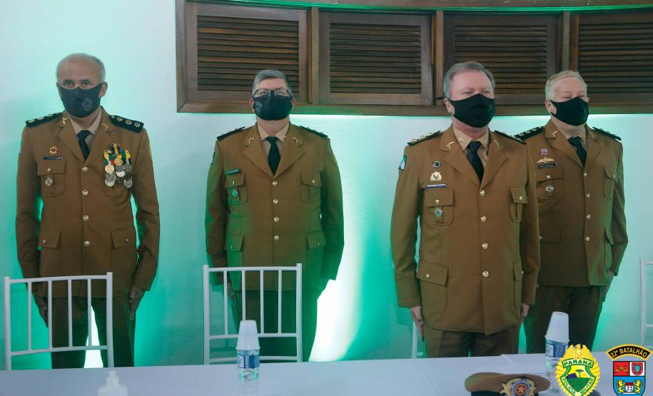 Batalhão da PM de Colombo, na RMC, celebra oito anos de criação com entrega de medalhas