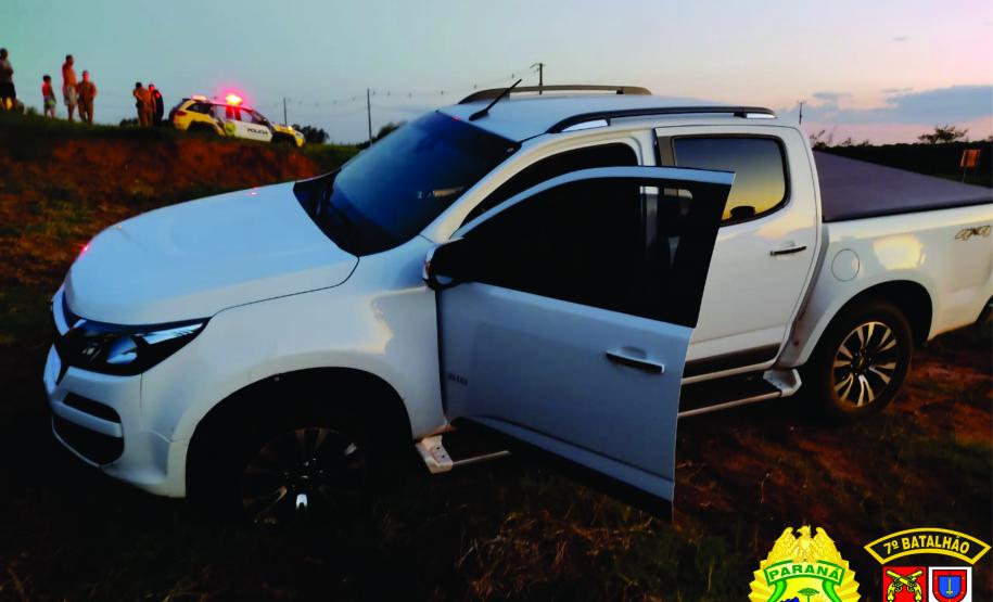 PM apreende duas armas de fogo e recupera um carro no Noroeste do estado