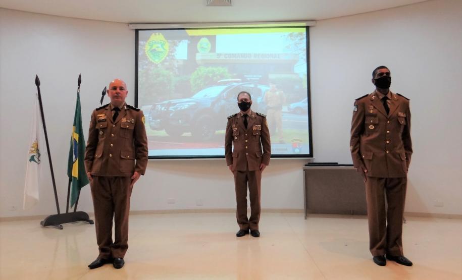 Comando Regional do Oeste e Sudoeste do estado comemora 10 anos de criação e recebe novo Comandante durante solenidade em Cascavel