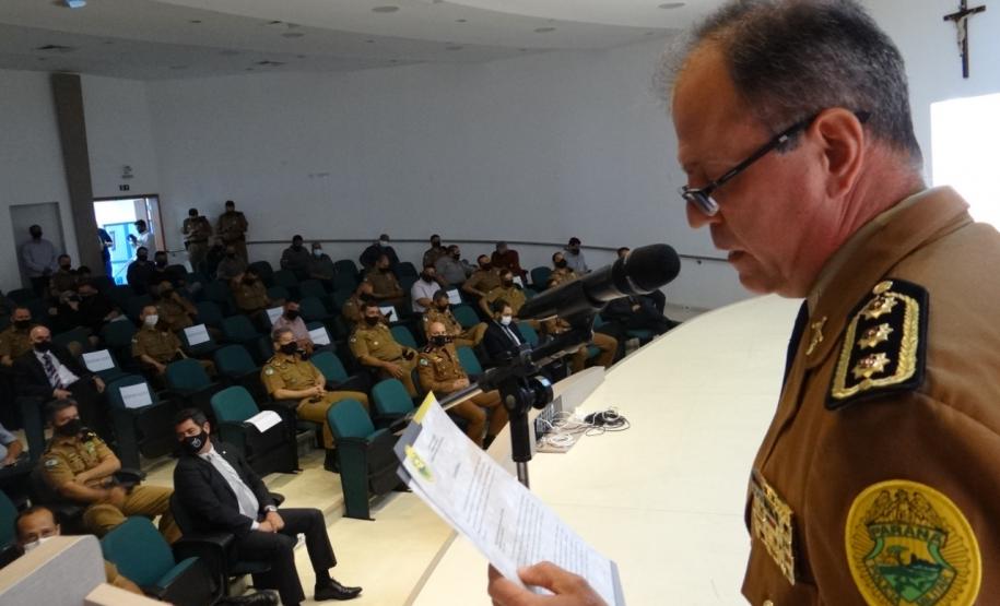 Comando Regional do Oeste e Sudoeste do estado comemora 10 anos de criação e recebe novo Comandante durante solenidade em Cascavel